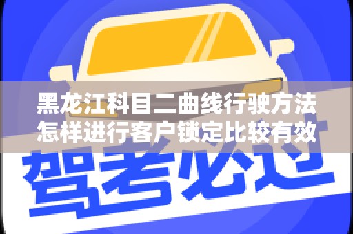 黑龙江科目二曲线行驶方法怎样进行客户锁定比较有效果