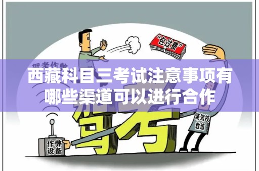西藏科目三考试注意事项有哪些渠道可以进行合作